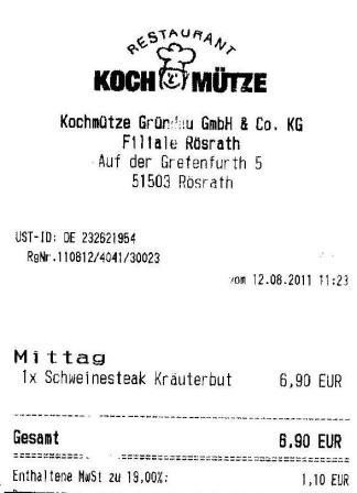 lmrc Hffner Kochmtze Restaurant